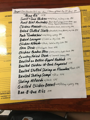 Menu Path Valley Family Restaurant - 9