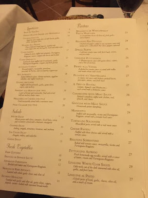 Menu Patsy's Italian Restaurant - 5