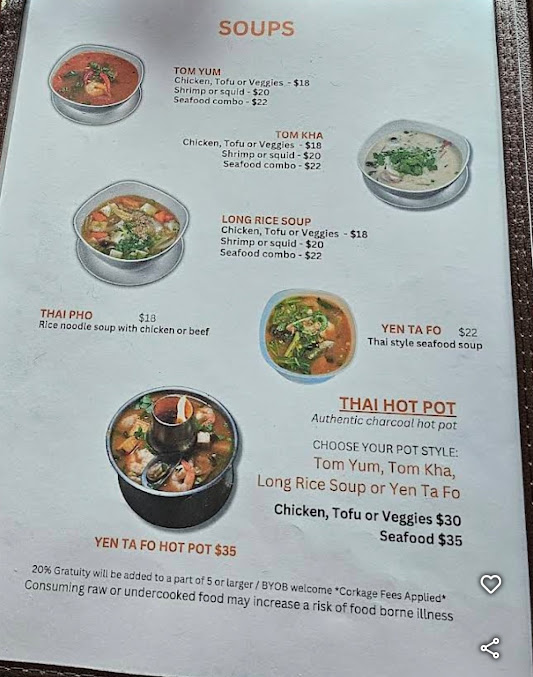 Menu Pattaya Thai - 0