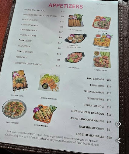 Menu Pattaya Thai - 4