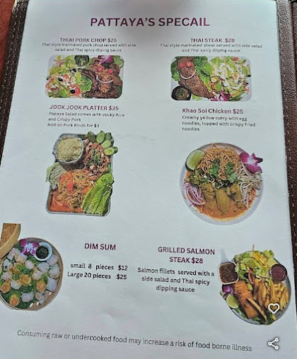 Menu Pattaya Thai - 6