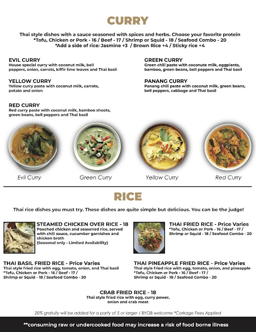 Menu Pattaya Thai - 9