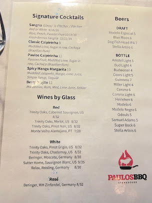 Menu Paulos Bbq Steakhouse - 7