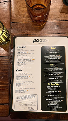 Menu Pazza On Porter - 0
