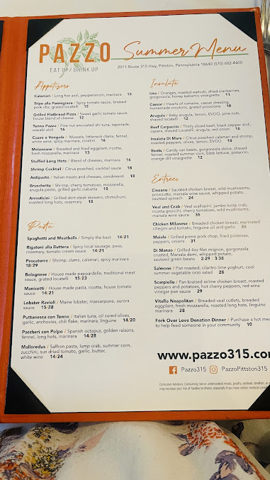 Menu Pazzo - 1