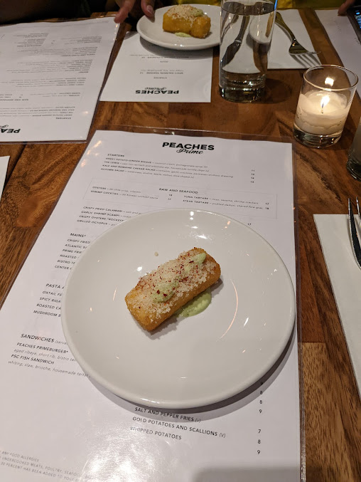 Menu Peaches Prime - 0