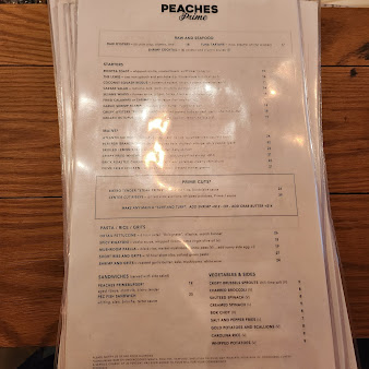 Menu Peaches Prime - 1