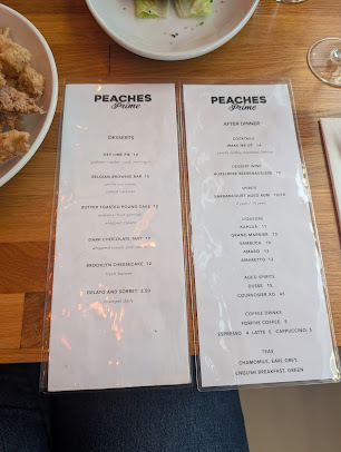 Menu Peaches Prime - 7