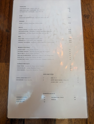 Menu Peaches Prime - 8