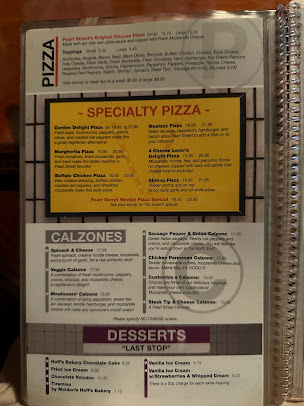 Menu Pearl Street Station Restaurant - 5