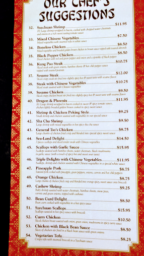 Menu Peking Chinese Restaurant Wytheville - 4