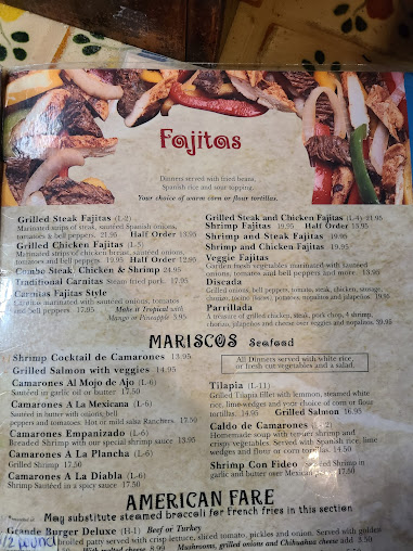 Menu Pepes Mexican Restaurant Griffith - 8