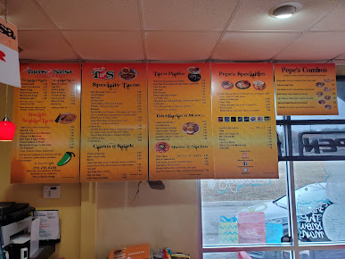 Menu Pepes Tacos N Salsa - 2