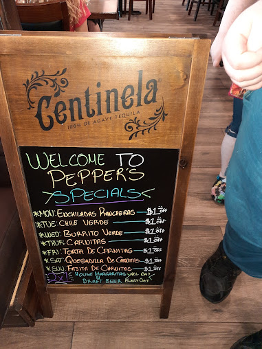 Menu Peppers Mexican Grill And Cantina Crestview - 3