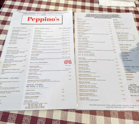 Menu Peppino’s Pizza & Restaurant - 2