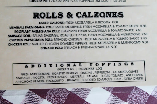 Menu Peppino's - 0