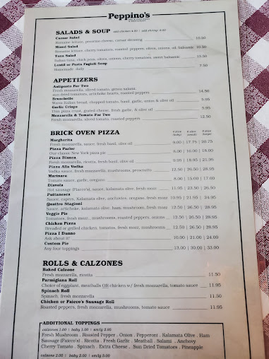 Menu Peppino's - 7