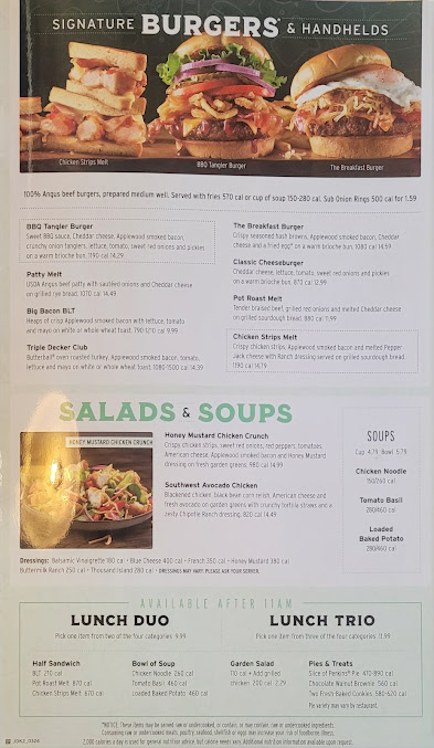 Menu Perkins American Food Co. - 0