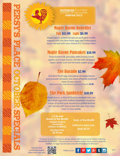 Menu Persys Place Middleboro Ma - 7