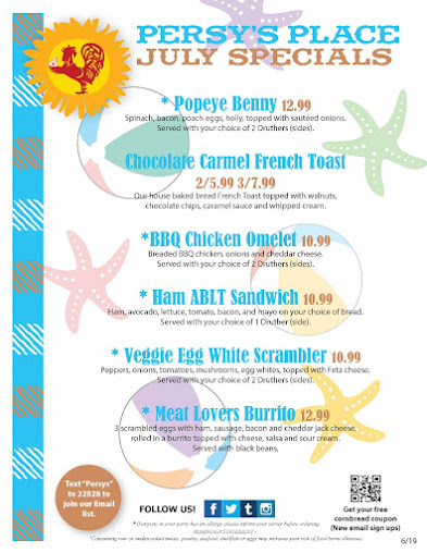 Menu Persys Place Middleboro Ma - 9