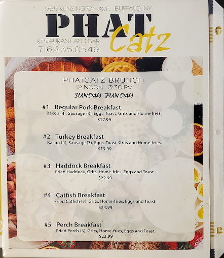Menu Phat Catz Restaurant Bar - 2