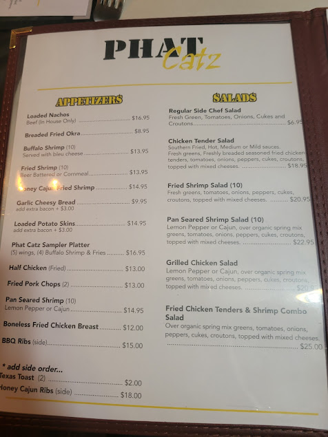Menu Phat Catz Restaurant Bar - 5