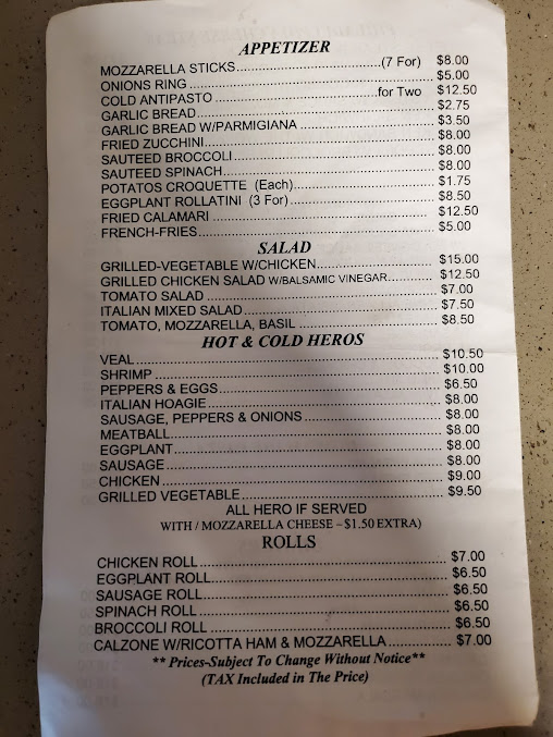 Menu Philadelphia Grill - 2
