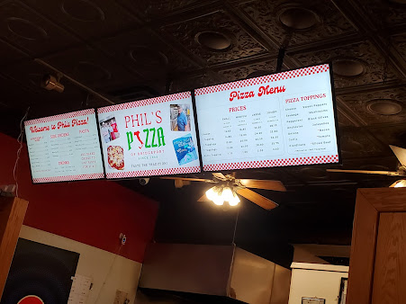 Menu Phil's Pizza - 0