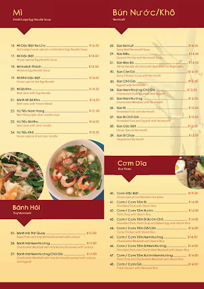 Menu Pho Anh Trang Restaurant - 0