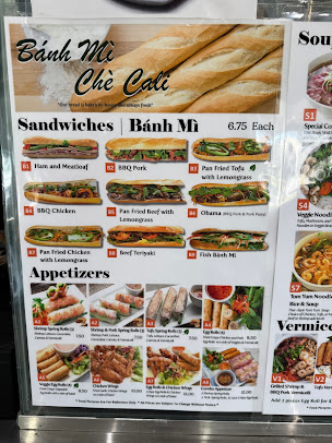 Menu Pho Banh Mi Che Cali - 7