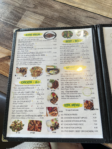Menu Pho Bo Bambu Cypress - 7