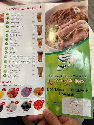 Menu Pho Delicious Vietnamese Restaurant Chicago Il - 1