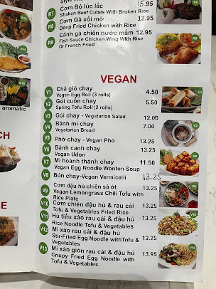 Menu Pho Delicious Vietnamese Restaurant Chicago Il - 9