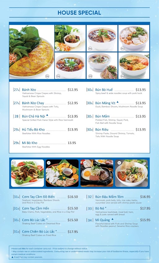 Menu Pho Duong Banh Mi More - 1