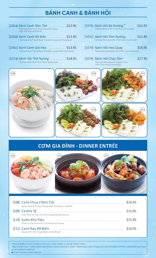 Menu Pho Duong Banh Mi More - 5