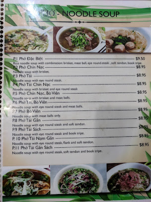 Menu Pho Garden Vietnamese Chinese Cuisine - 6