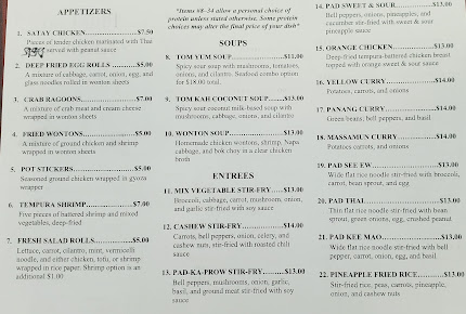 Menu Pho Lao Kitchen Der - 1