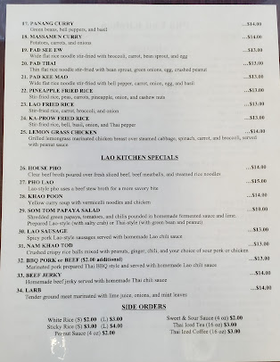 Menu Pho Lao Kitchen Der - 3