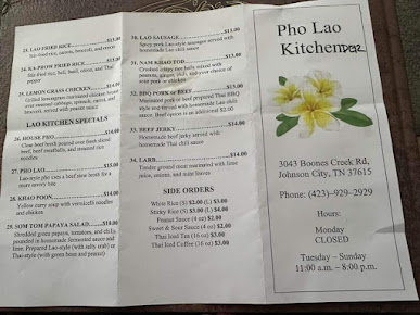 Menu Pho Lao Kitchen Der - 5