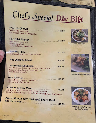 Menu Pho Mai Cali Grill - 0