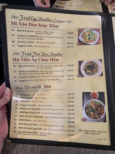 Menu Pho Mai Cali Grill - 8