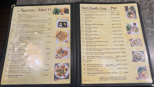 Menu Pho Mai Cali Grill - 9