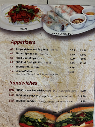 Menu Pho Tay Bac Restaurant - 2
