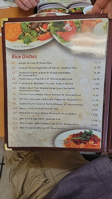 Menu Pho Tay Bac Restaurant - 4