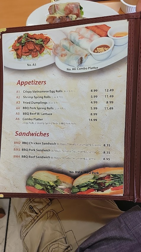 Menu Pho Tay Bac Restaurant - 5