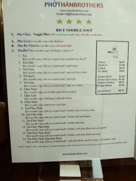 Menu Pho Than Brothers Seattle - 6