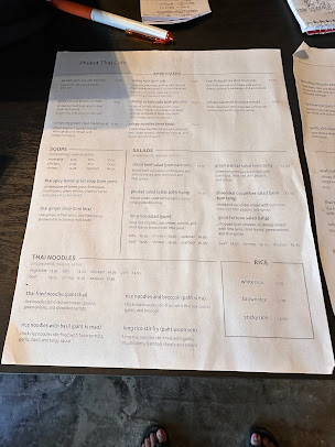 Menu Phuket Thai Cafe - 0