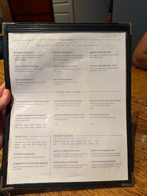 Menu Phuket Thai Cafe - 1