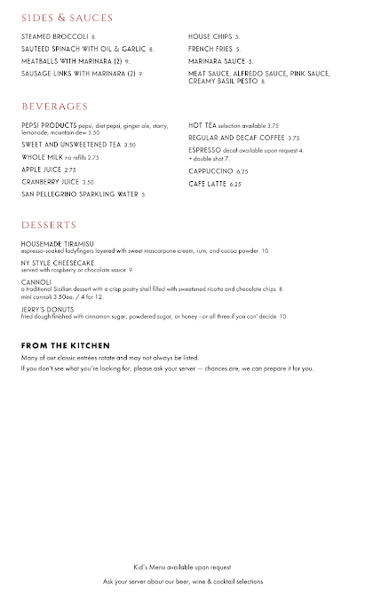 Menu Piccola Italia - 6