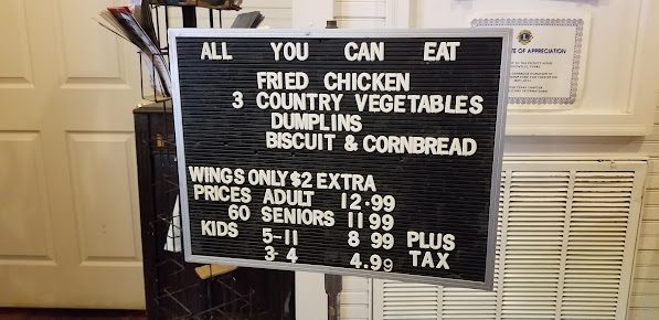 Menu Pickett House Restaurant - 7